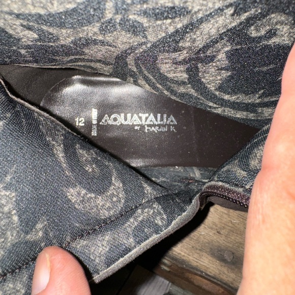 Aquatalia | Lilli Quilted Brown Suede Bootie | Sz 12 - Picture 6 of 8